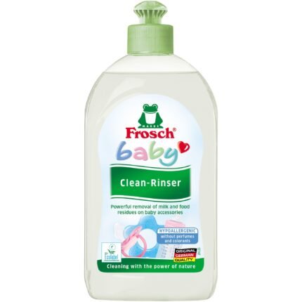 Frosch Eco Baby mosószer szett, edények, cumisüvegek, cumik, babajátékok tisztítására,